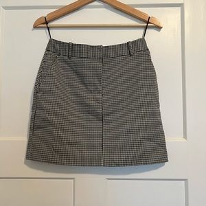 Topshop gingham skirt